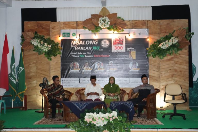 Harlah NU 97 , IPNU IPPNU Bawang bedah Buku "300 Hari di Bumi Syam"