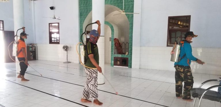 Langkah Ikhtiyar Banser Sidorejo , Cegah Covid-19