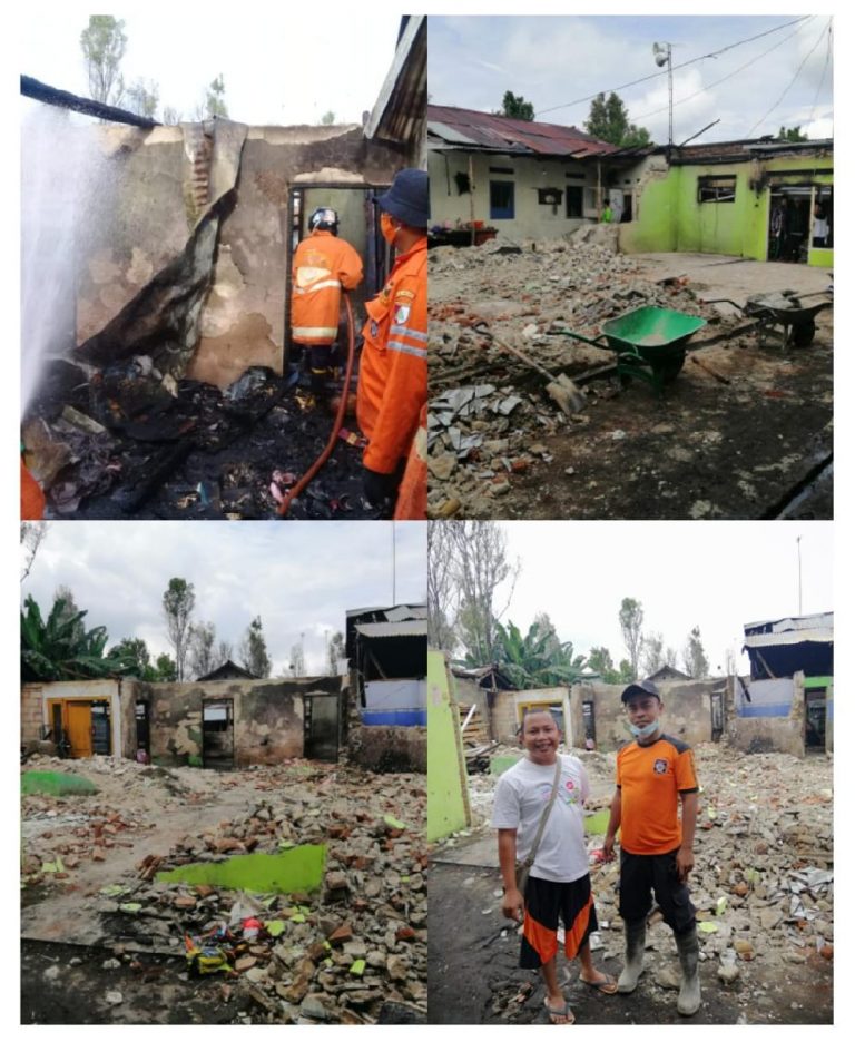 Aksi Solidaritas Untuk Korban  Kebakaran Nahdliyin Desa Adinuso Reban Batang: KH Solichin  dan Ibu Siti Khasanah