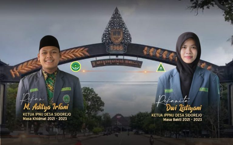 Aditya dan Tiya, Nahkoda Baru IPNU IPPNU Sidorejo