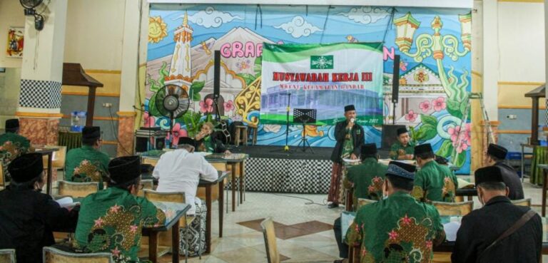 MWC NU Bandar Gelar Musyawarah Kerja Ke III