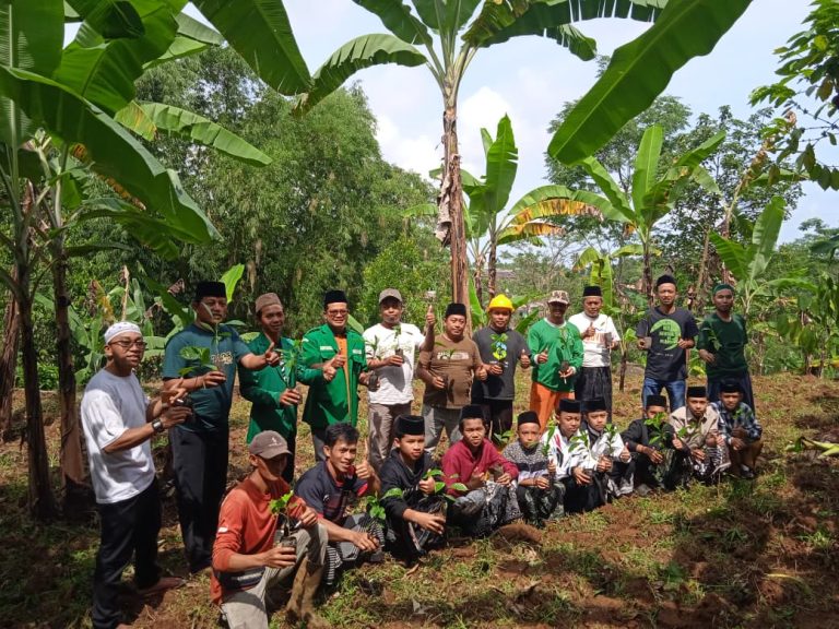 Tingkatkan Kemandirian Ekonomi, GP Ansor Surjo Tanam Ratusan Bibit Kopi Perdana