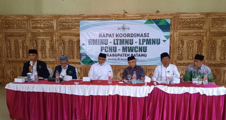 Rakor PCNU Batang dengan Tiga Lembaga (RMI, LTM, LP Ma’arif) Telurkan Beberapa Keputusan dan Rekomendasi