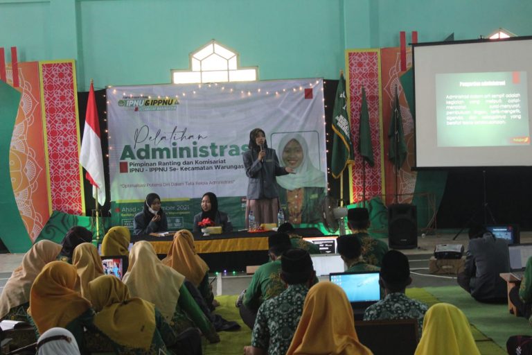 Tingkatkan Skill Administrasi, PAC IPNU IPPNU Warungasem Gelar Pelatihan