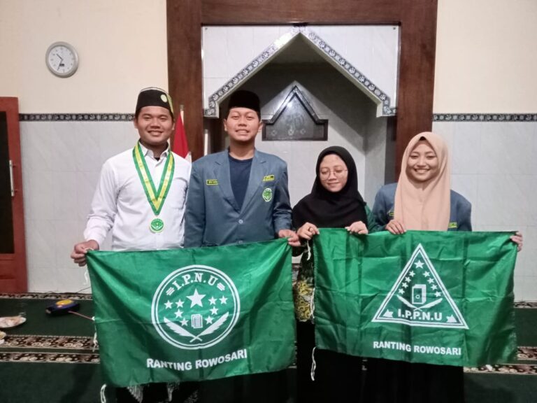 Pergantian Ketua, Ini Pesan Ketua NU Rowosari Kepada IPNU dan IPPNU