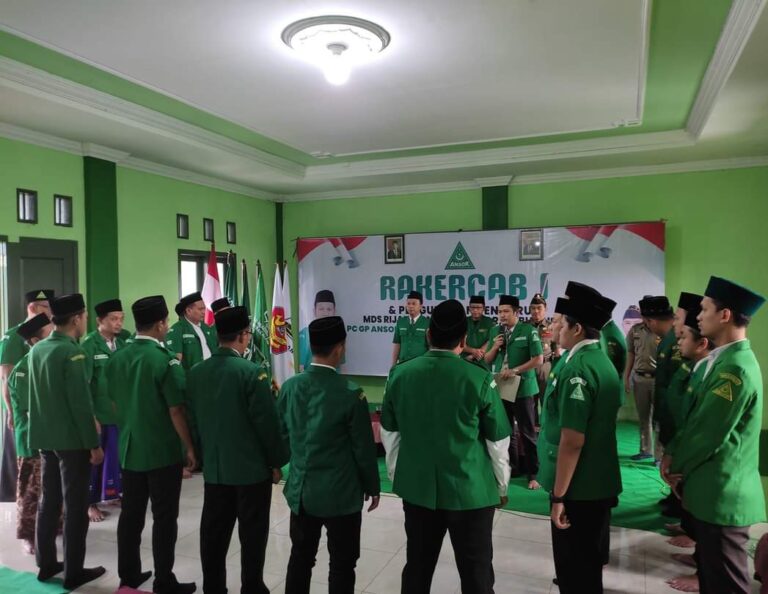 Kemitmen Pemberdayaan, Ketua GP Ansor Batang Kukuhkah Tiga Lembaga