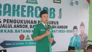 Ketua PW GP Ansor Jateng Dorong Kader Ansor Tingkatkan Kapasitas