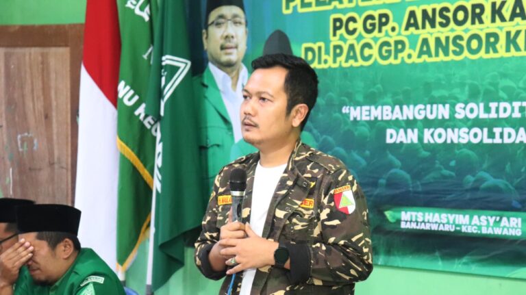 Ketua PC GP Ansor Batang Tekankan Pentingnya Peningkatan Kualitas Kader