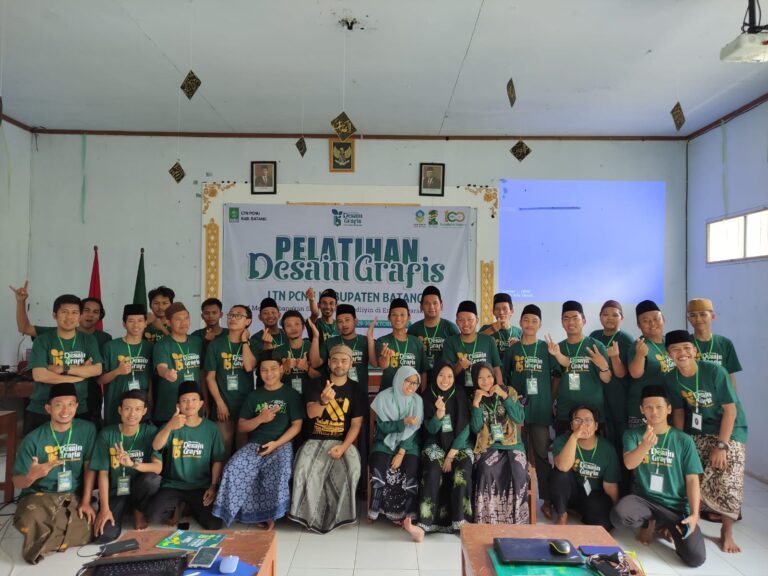 Pelatihan Desain, LTN NU Batang Cetak 32 Pejuang Sektor Media