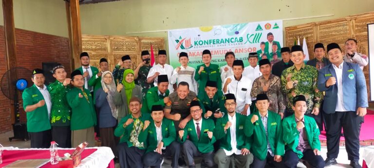Konferancab XIII, Pimpinan Anak Cabang GP Ansor Limpung Miliki Pemimpin Baru