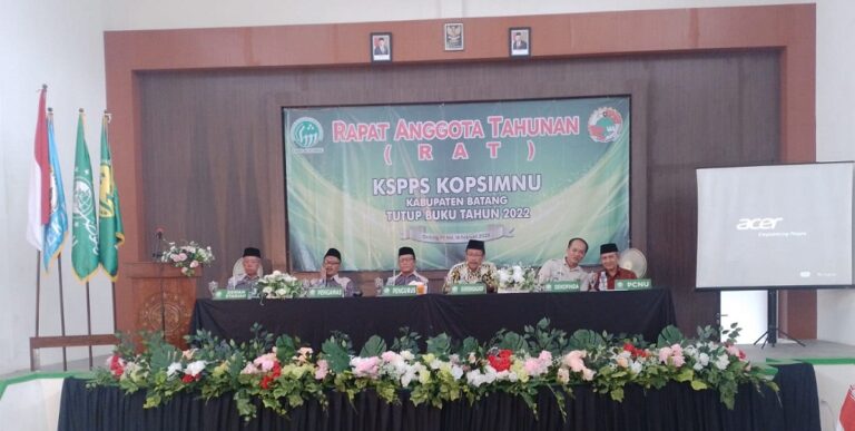 KopsimNU Bantu PCNU Batang 60 Juta