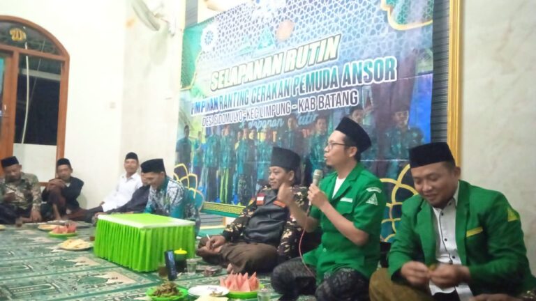 Ketua PAC GP Ansor Limpung: Ansor Seperti Makanan yang Dibutuhkan Semua Orang