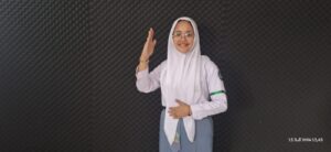 Sheefira pelajar MA Sunan Kalijaga Bawang (NU Batang/Ristiani)