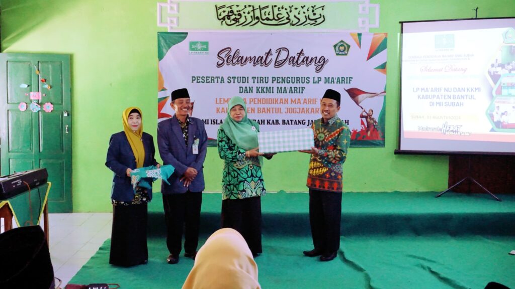 LP Maarif NU Bantul kunjungi MII Subah, Batang Dok. NU Batang/MSujud