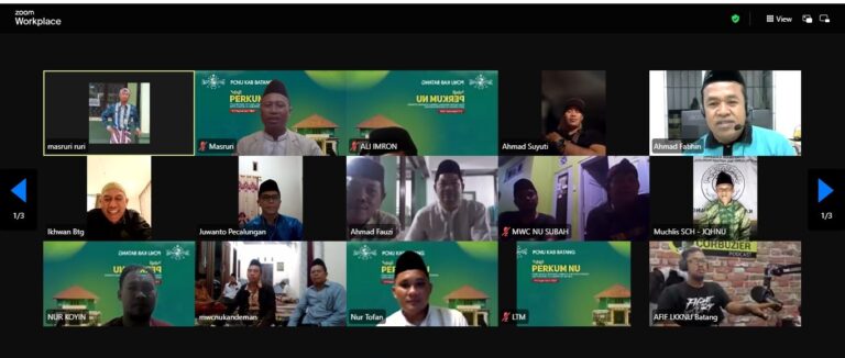 Perkuat Organisasi dengan Ngaji Perkum PCNU Batang