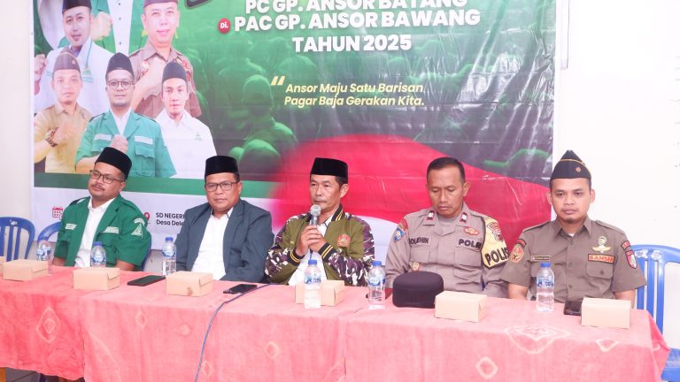 Ketua MWCNU Bawang: Mengikuti PKD Diklatsar adalah Panggilan Jiwa