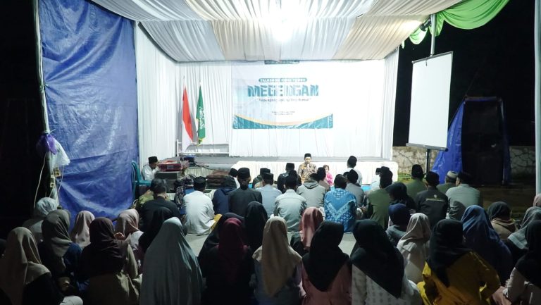 Bersama Masyarakat, KBNU Tombo Gelar Tradisi Megengan Tuk Sambut Ramadhan