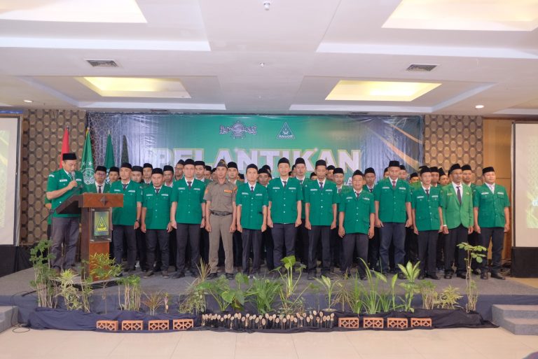 Pelantikan Bersama Jadi Momentum GP Ansor Blado Perkuat Kader Hingga Ranting