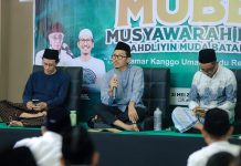 Mubes NU Batang, Roy Murtadho Soroti Krisis Lingkungan Hidup